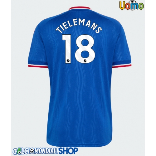 Maglie da calcio Manchester United Youri Tielemans #18 Seconda Maglia 2026-27 Manica Corta